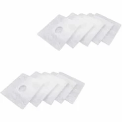 Vhbw 10x Filter Kompatibel Mit Lüfter, Ventilator Helios ELS-sys GVEZO60, ELS-sys GVEZO60/30, ELS-UNI 100/60, ELS-UNI VE 100/60, ELS-UNI VE 60/40