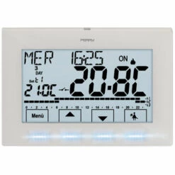Perry Weißer WanduhrThermostat Perry 1CRCR029B 9 Perry Weißer WanduhrThermostat Perry 1CRCR029B -Motoren für Gartenwerkzeug Verkäufe 14949113 3