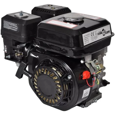 YOUTHUP Benzinmotor 6,5 HP 4,8 KW Schwarz 3 YOUTHUP Benzinmotor 6,5 HP 4,8 KW Schwarz