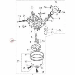 Ersatzteil Für LIFAN Benzinmotor 6,5 PS Vergaser -Motoren für Gartenwerkzeug Verkäufe 2388288 3