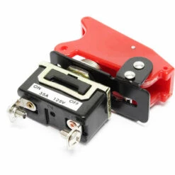 WILTEC Kill Switch Kippschalter Für 12 V 20 A Knock Out Mit Roter Kappe ON-OFF 10 WILTEC Kill Switch Kippschalter Für 12 V 20 A Knock Out Mit Roter Kappe ON-OFF -Motoren für Gartenwerkzeug Verkäufe 2389675 4