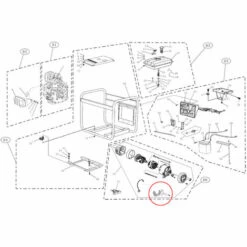 UNITEDPOWER Ersatzteil Für Stromerzeuger Automatische Spannungsegelung AVR 5KW Lihua -Motoren für Gartenwerkzeug Verkäufe 2390234 3