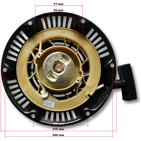 LIFAN Ersatzteil Seilzugstarter Für 13 PS Benzinmotoren 5 LIFAN Ersatzteil Seilzugstarter Für 13 PS Benzinmotoren – Bild 3