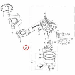 STRONG Ersatzteil Für Benzinmotor 6,5 PS Vergaser Ohne Benzinhahn 9 STRONG Ersatzteil Für Benzinmotor 6,5 PS Vergaser Ohne Benzinhahn -Motoren für Gartenwerkzeug Verkäufe 2671820 4
