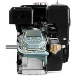 EBERTH 6,5 PS 4,8 KW Benzinmotor Standmotor Kartmotor Antriebsmotor Austauschmotor (19,05 Mm Ø Welle, Ölmangelsicherung, 1 Zylinder Benzinmotor, 4-Takt, Luftgekühlt, Seilzugstart) Schwarz -Motoren für Gartenwerkzeug Verkäufe 2796439 3