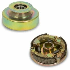 EBERTH Fliehkraftkupplung Für Motor Antriebswelle Mit 20,05mm Durchmesser, Zentrifugalkupplung Für Benzin Gokart, Pocket Bike, Quad, Mini Bike, Kart, Motorrad, Kupplung Mit 3 Backen, 5mm Passfeder