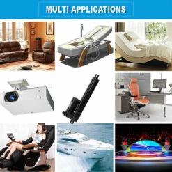 INSMA 1500 N 5 Mm / S 12 V DC Mehrtakt-Industrielinearmotorantrieb Treibt Das Bewegungssteuerungswerkzeug An (100 Mm) -Motoren für Gartenwerkzeug Verkäufe 28105433 4