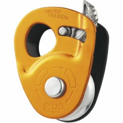 Petzl Umlenkrolle Micro Traxion, Gelb
