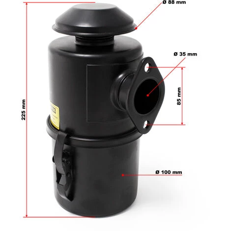 LIFAN Ölbadluftfilter Für Dieselmotoren, Luffilter Für Motoren, Ölbadfilter Mit 250ml Fassungsvermögen 5 LIFAN Ölbadluftfilter Für Dieselmotoren, Luffilter Für Motoren, Ölbadfilter Mit 250ml Fassungsvermögen – Bild 3