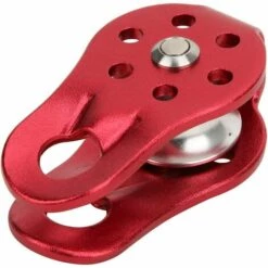 BEARSU Klettersicherheitsscheibe, Kletterseilrolle Für Den Außenbereich Metallbeschläge Feste Riemenscheibe Mit Tragbarer Schwenkplatte -Motoren für Gartenwerkzeug Verkäufe 31510051 3