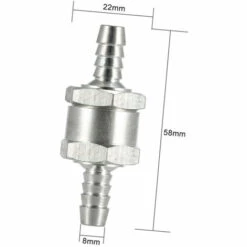 ASUPERMALL Einweg-Benzin-Kraftstoffventil Aus Aluminiumlegierung 8 Mm -Motoren für Gartenwerkzeug Verkäufe 32013866 3