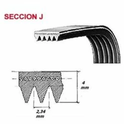 REPORSHOP Schlitzbandtrockner Fagor Indesit Megadyne 1280 J6 OTSEIN Polyurethan -Motoren für Gartenwerkzeug Verkäufe 32869890 3