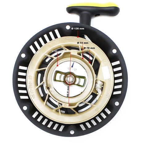 LIFAN Ersatzteil Benzinmotor Handstarter Für 6,5 PS 5 LIFAN Ersatzteil Benzinmotor Handstarter Für 6,5 PS – Bild 3