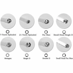 LITZEE 8-teiliger Vergaser-Einstellschraubendreher Vergaser-Schraubendreher Motorreinigungsreparatur Für Die Meisten 2-Takt-Motoren -Motoren für Gartenwerkzeug Verkäufe 35333377 3