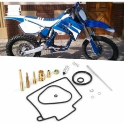 THSINDE Motorrad Vergaser Reparatursatz, XU-07376 Vergaser Reparatursatz Ersatz Für Yamaha YZ125 1999-2000 -Motoren für Gartenwerkzeug Verkäufe 35897118 3