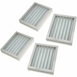 Vhbw 4x Filter G4 Ersatz Für Paul 524000040 Für Lüftungsgerät - Filterset, 25 X 20 X 9 Cm, Weiß