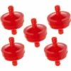 Vhbw 5x Kraftstofffilter Kompatibel Mit Briggs & Stratton 12F700 (0505-2791), 12F800 (0600-3511) Rasenmäher-Motor Ohne Kraftstoffpumpe -Motoren für Gartenwerkzeug Verkäufe 36594293 1