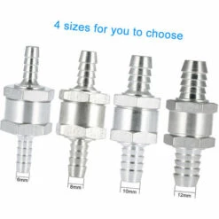 HAPPYSHOPPING 8mm Kraftstoff Einwegventil Benzin Diesel Rückschlagventil Für Vergaser Niederdruck Ruel Systeme,8 Mm -Motoren für Gartenwerkzeug Verkäufe 36696626 5