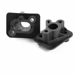 DONTODENT 2 Stücke Rasenmäher Teile Werkzeuge 40-50 43cc 52cc Freischneider Ansaugkrümmer Vergaser Basisanschluss Einlassschlauch Fitting Adapter