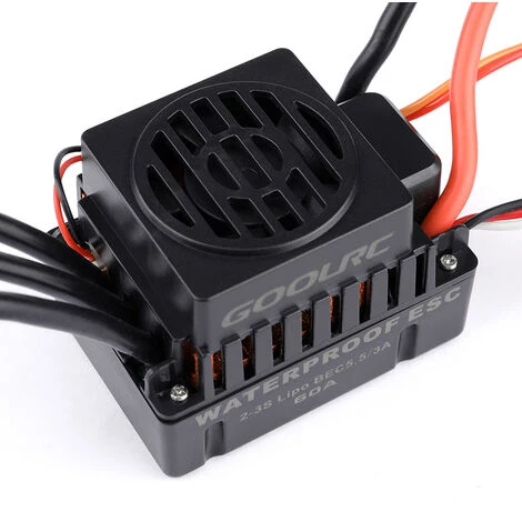 GoolRC Upgrade Wasserdichter 3650 4300KV Brushless Motor Mit 60A ESC Combo Set Fur 1/10 RC Car Truck 6 GoolRC Upgrade Wasserdichter 3650 4300KV Brushless Motor Mit 60A ESC Combo Set Fur 1/10 RC Car Truck – Bild 4