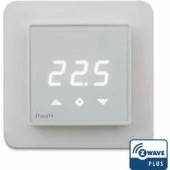 Heatit Z-Wave Thermostat Weiß Für Elktrische Fußbodenheizung Temperaturregler Heizungssteuerung