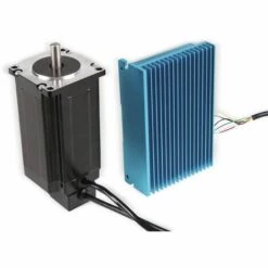 JOY-IT Schrittmotor Mit Feldorientiertem Regulator NEMA23-04CL, 1,8°, 2 Phasen, 3,15 V, 3 Nm