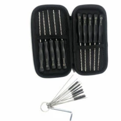 HAPPYSHOPPING 10PCS Vergaser-Einstellwerkzeug-Kit Mit Reinigungswerkzeug Für 2-Zyklen-Vergaser-Motor Vergaser-Tuning-Einstellwerkzeug,Schwarzes Silber -Motoren für Gartenwerkzeug Verkäufe 38636906 3