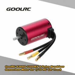 Original GoolRC S3660 3300KV 4 Pole Brushless Sensorless Motor Fur 1/10 RC Car Truck
