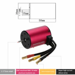 Original GoolRC S3650 3100KV 4 Pole Brushless Sensorless Motor Fur 1/10 RC Car Truck -Motoren für Gartenwerkzeug Verkäufe 39691160 4