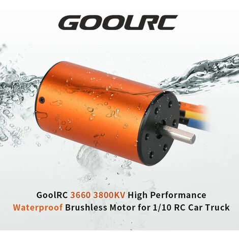 GoolRC 3660 3800KV Wasserdichter Burstenloser Motor Fur 1/10 RC Car Truck Crawler 6 GoolRC 3660 3800KV Wasserdichter Burstenloser Motor Fur 1/10 RC Car Truck Crawler – Bild 4