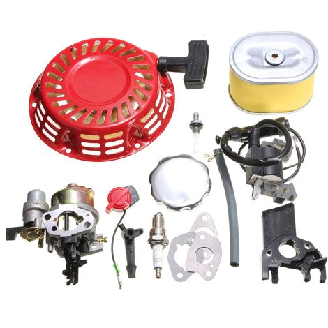 MANTA Für Honda GX160 GX200 5,5 PS Motor Kit Vergaser Rückstoß Zündspule Zündkerze Luftfilter 3 MANTA Für Honda GX160 GX200 5,5 PS Motor Kit Vergaser Rückstoß Zündspule Zündkerze Luftfilter