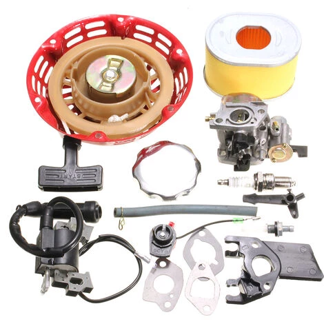 MANTA Für Honda GX160 GX200 5,5 PS Motor Kit Vergaser Rückstoß Zündspule Zündkerze Luftfilter 4 MANTA Für Honda GX160 GX200 5,5 PS Motor Kit Vergaser Rückstoß Zündspule Zündkerze Luftfilter – Bild 2