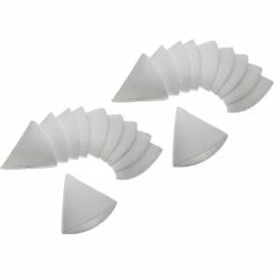 Vhbw 20x Kegelfilter Für Lüftungsanlage Z.B. Kompatibel Mit Helios, Maico, Pluggit, Zehnder - Abluftfilter G4, DN 100, Weiß