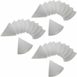 Vhbw 30x Kegelfilter Für Lüftungsanlage Z.B. Kompatibel Mit Helios, Maico, Pluggit, Zehnder - Abluftfilter G4, DN 100, Weiß