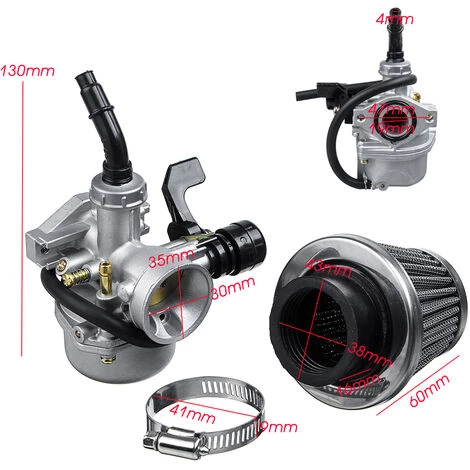 KINGSO Vergaser Mit Luftfilter Für Mini Motor ATV Quad 50cc 70cc 90cc 110cc 125cc SwagX 4 KINGSO Vergaser Mit Luftfilter Für Mini Motor ATV Quad 50cc 70cc 90cc 110cc 125cc SwagX – Bild 2