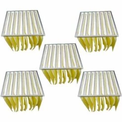 Vhbw 5x Taschenfilter Für Klima- Und Lüftungsanlagen - Filter F7, 59,2 X 59,2 X 52,5 Cm, Gelb 8 Vhbw 5x Taschenfilter Für Klima- Und Lüftungsanlagen - Filter F7, 59,2 X 59,2 X 52,5 Cm, Gelb -Motoren für Gartenwerkzeug Verkäufe 42006171 3