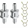 THSINDE 2Pcs Rückschlagventil, 8MM Aluminium Kraftstoff Rückschlagventil, Kraftstoffregelventil, Für Benzin Diesel Vergaser Niederdruck Kraftstoffsysteme 1 THSINDE 2Pcs Rückschlagventil, 8MM Aluminium Kraftstoff Rückschlagventil, Kraftstoffregelventil, Für Benzin Diesel Vergaser Niederdruck Kraftstoffsysteme -Motoren für Gartenwerkzeug Verkäufe 42552537 1