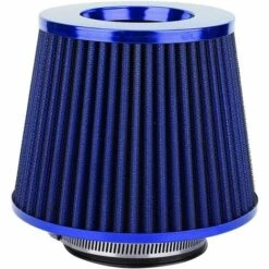 THSINDE Auto-Luftfilter-Kit Honigwabe 76mm Struktur Pilzkopf Mit Mehreren Durchmessern Hoher Durchfluss Niedriger Widerstand Universal (Blau)