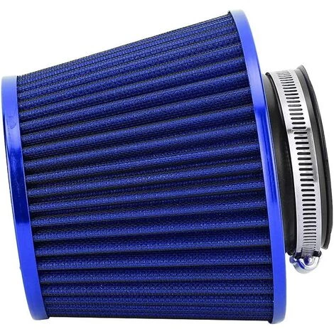 THSINDE Auto-Luftfilter-Kit Honigwabe 76mm Struktur Pilzkopf Mit Mehreren Durchmessern Hoher Durchfluss Niedriger Widerstand Universal (Blau) 5 THSINDE Auto-Luftfilter-Kit Honigwabe 76mm Struktur Pilzkopf Mit Mehreren Durchmessern Hoher Durchfluss Niedriger Widerstand Universal (Blau) – Bild 3