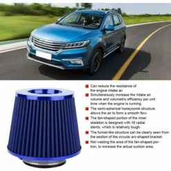 THSINDE Auto-Luftfilter-Kit Honigwabe 76mm Struktur Pilzkopf Mit Mehreren Durchmessern Hoher Durchfluss Niedriger Widerstand Universal (Blau) 11 THSINDE Auto-Luftfilter-Kit Honigwabe 76mm Struktur Pilzkopf Mit Mehreren Durchmessern Hoher Durchfluss Niedriger Widerstand Universal (Blau) -Motoren für Gartenwerkzeug Verkäufe 42552728 5