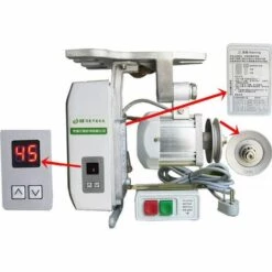 SENDERPICK 220V Industrieller Nähmaschinenmotor Energiesparmotor Bürstenloser Servomotor Nähmotor Set Für Nähmaschine -Motoren für Gartenwerkzeug Verkäufe 42972772 5