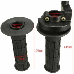 ASUPERMALL Paar 22mm T-WIST-Gashebel-Gehauser-Handgriff-Kabel-Pro-ATV-Quad-Schmutz-Pit-Bike -Motoren für Gartenwerkzeug Verkäufe 43217971 5