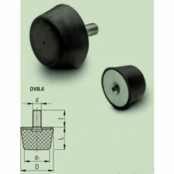 THSINDE Schwingungsdämpfungselement 3St. DVA.1-125-75-M16-41 -Motoren für Gartenwerkzeug Verkäufe 45638820 5