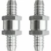 ECHOO 2 Stück Kraftstoff-Rückschlagventil, Aluminium-Kraftstoff-Rückschlagventil, Rückschlagventil Benzin Diesel Für Vergaser-Niederdruck-Kraftstoffsysteme -Motoren für Gartenwerkzeug Verkäufe 50859071 1