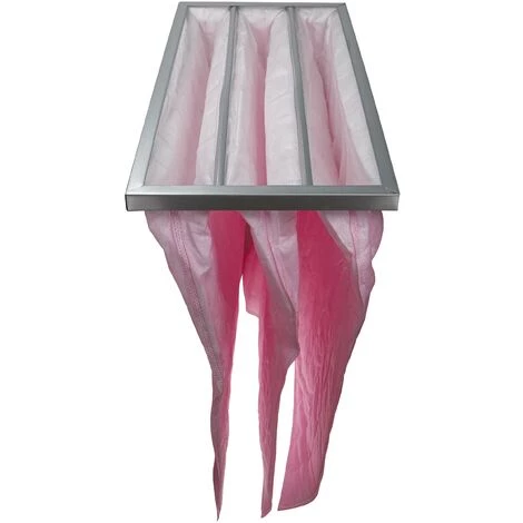 Vhbw 3x Taschenfilter Für Klima- Und Lüftungsanlagen - Filter F7, 28,7 X 59,2 X 60 Cm, Rosa 4 Vhbw 3x Taschenfilter Für Klima- Und Lüftungsanlagen - Filter F7, 28,7 X 59,2 X 60 Cm, Rosa – Bild 2