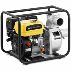 MSW Wasserpumpe 7,0 PS 3600 U/min Benzin-Wasserpumpe Schmutzwasserpumpe Motorpumpe