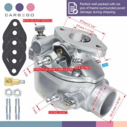 THSINDE Vergaser Vergaser H153 Für FORD TRAKTOR 8N 9N 2N TSX33 TSX241