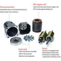 SENDERPICK Wechselstrom-Getriebemotor Reduzierstück Gear Motor M/ Geschwindigkeitsregler Antriebsmotor 5K 9 SENDERPICK Wechselstrom-Getriebemotor Reduzierstück Gear Motor M/ Geschwindigkeitsregler Antriebsmotor 5K -Motoren für Gartenwerkzeug Verkäufe 52483175 3