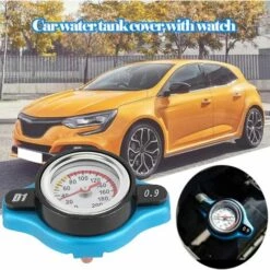 ECHOO Thermostat-Heizkörperdeckel, Universal-Thermostat-Heizkörperdeckel, Wasserdichte Wassertankabdeckung Mit Temperaturanzeige (kleiner Kopf 0,9 Bar) -Motoren für Gartenwerkzeug Verkäufe 53040098 4