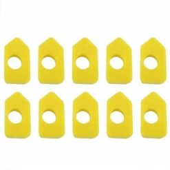 ECHOO Luftfilter – 10 Stück Gelber Schaumstoff-Luftfilter, Ersatzluftfilter Für Briggs & Stratton